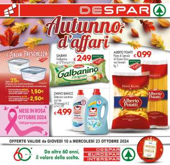 Volantino Interspar - 10/10/2024 - 23/10/2024.