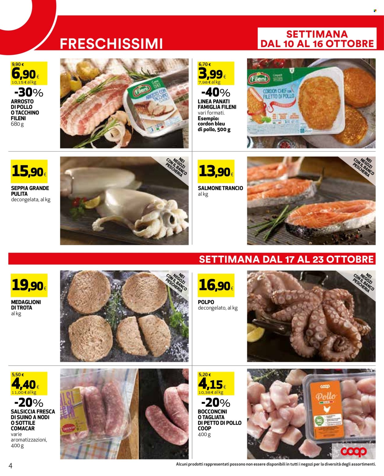 Leták Coop - 10.10.2024 - 23.10.2024. Strana 4