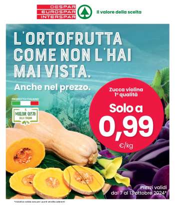 Volantino Despar - 7/10/2024 - 13/10/2024.