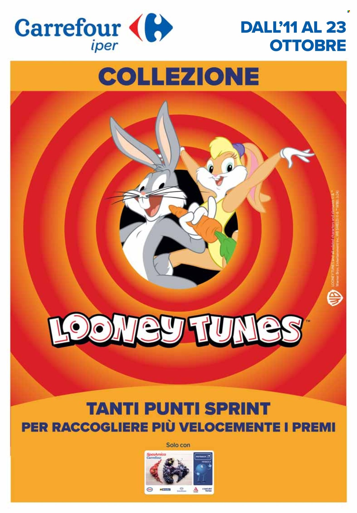 Volantino Carrefour - 11/10/2024 - 23/10/2024. Pagina 1