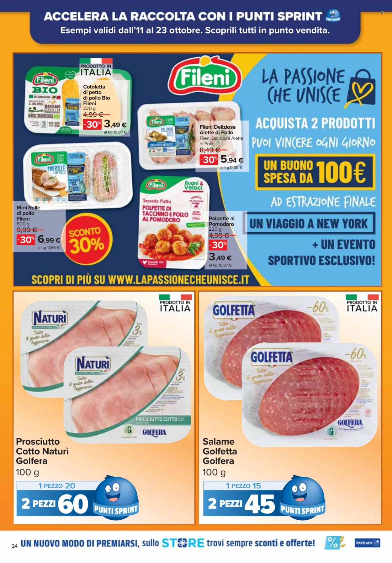 Volantino Carrefour - 11/10/2024 - 23/10/2024. Pagina 24