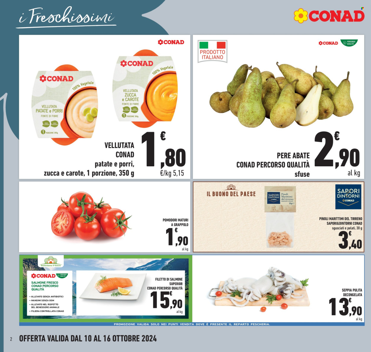 Volantino Conad - 10/10/2024 - 16/10/2024. Pagina 2