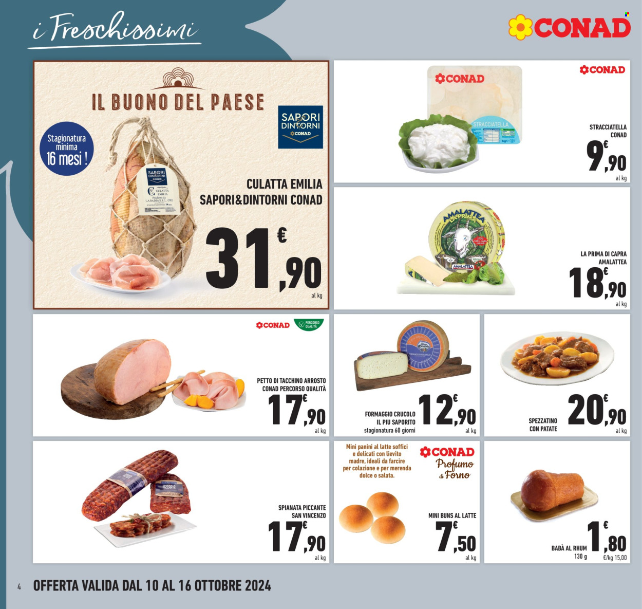 Volantino Conad - 10/10/2024 - 16/10/2024. Pagina 4