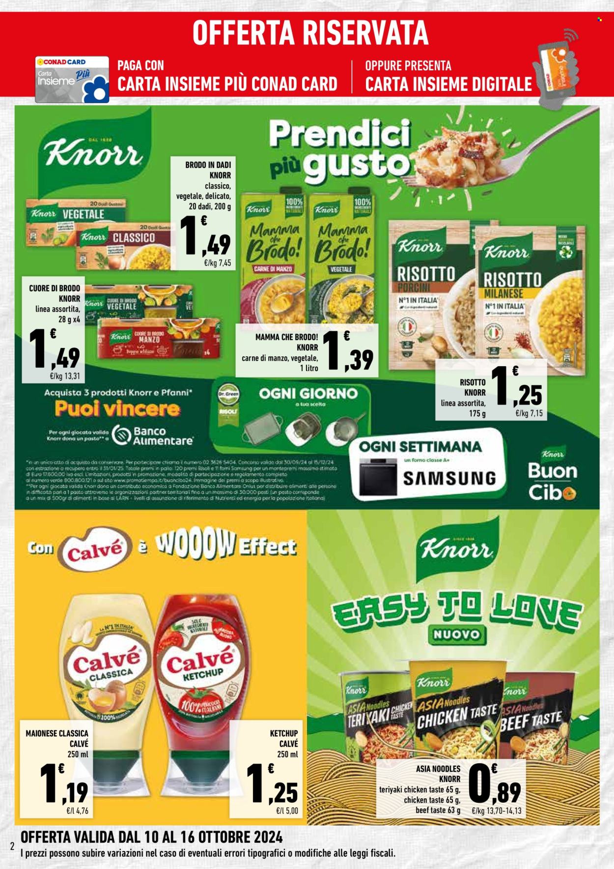 Volantino Conad - 10/10/2024 - 16/10/2024. Pagina 2