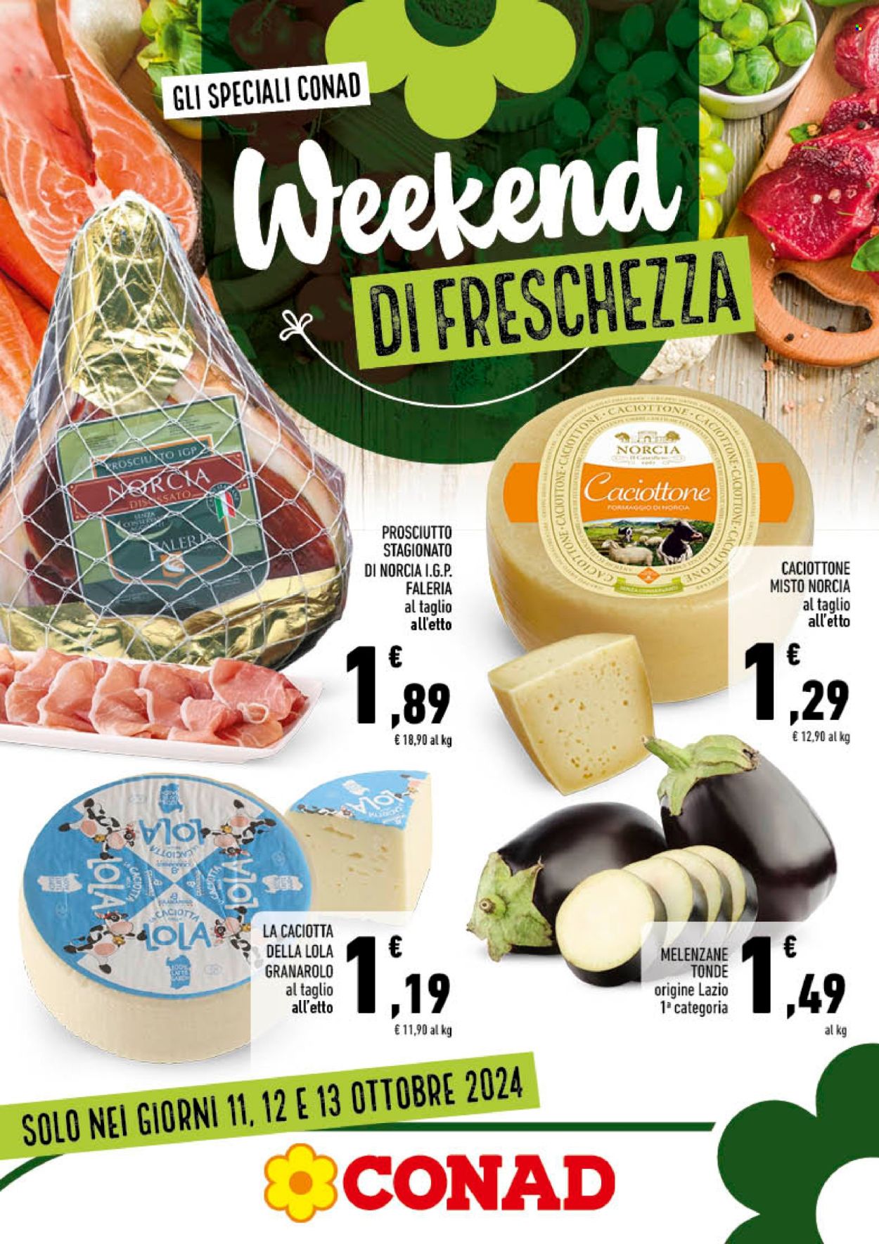 Leták Conad - 11.10.2024 - 13.10.2024. Strana 1