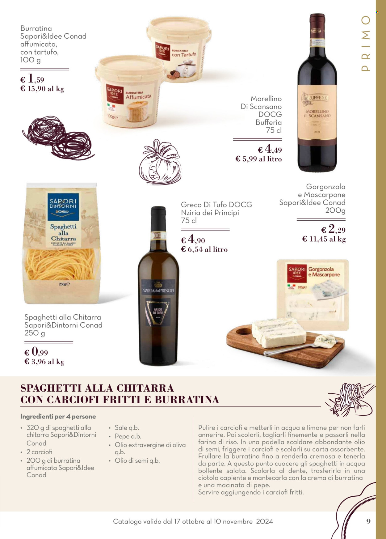 Volantino Conad - 17/10/2024 - 10/11/2024. Pagina 9