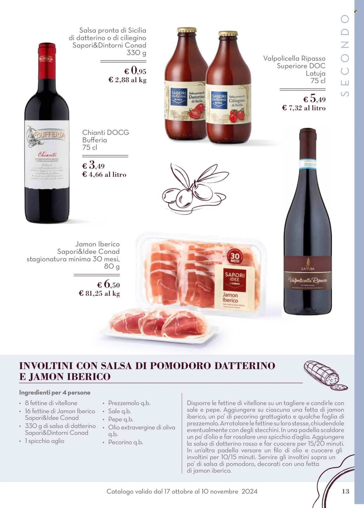 Volantino Conad - 17/10/2024 - 10/11/2024. Pagina 13
