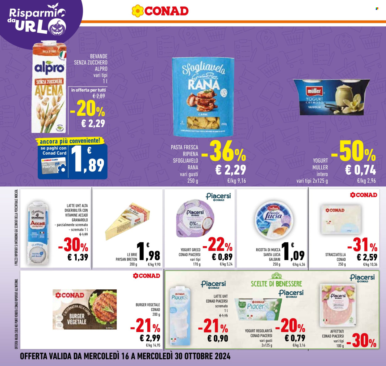 Leták Conad - 16.10.2024 - 30.10.2024. Strana 14