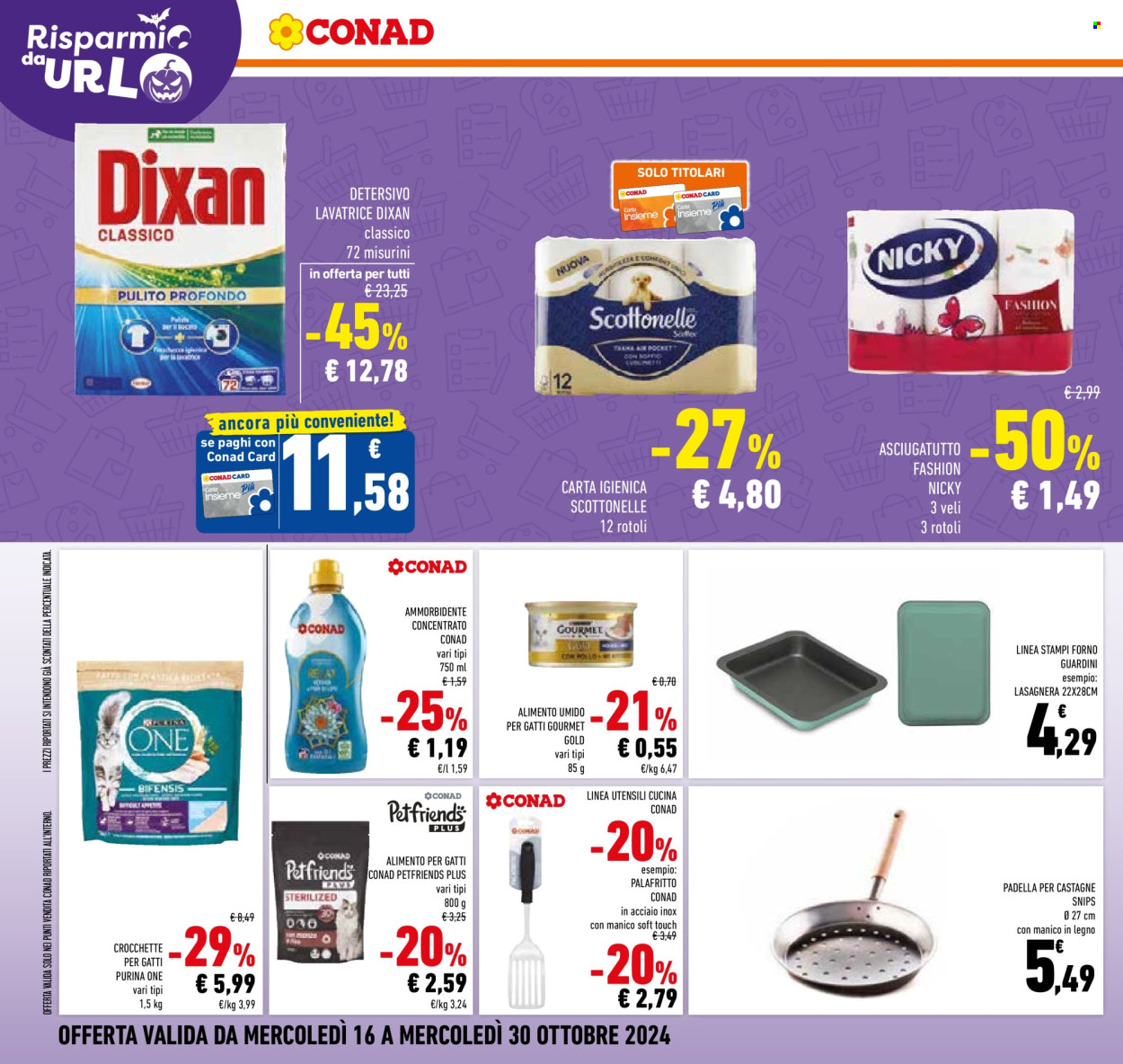 Leták Conad - 16.10.2024 - 30.10.2024. Strana 20