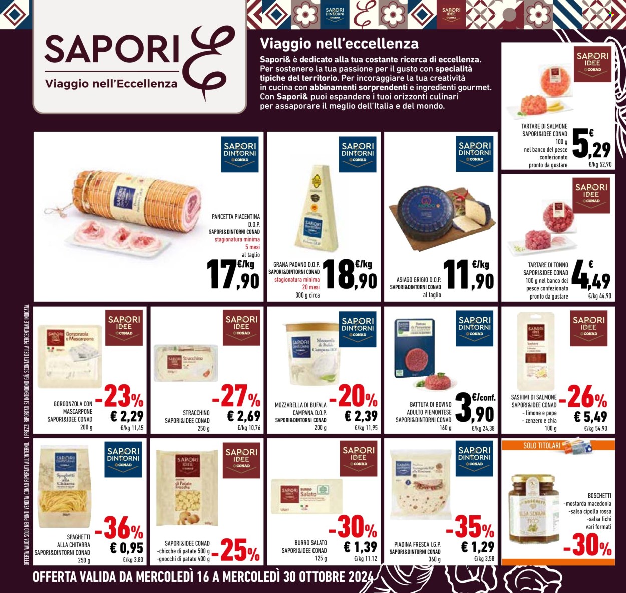 Leták Conad - 16.10.2024 - 30.10.2024. Strana 34