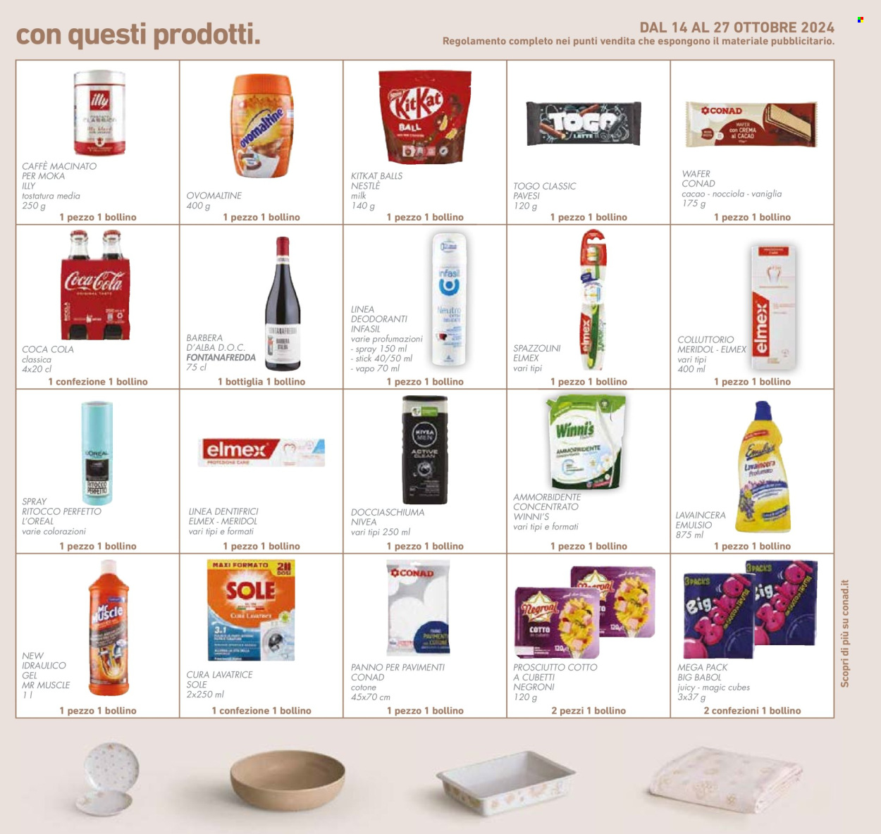 Leták Conad - 16.10.2024 - 30.10.2024. Strana 43