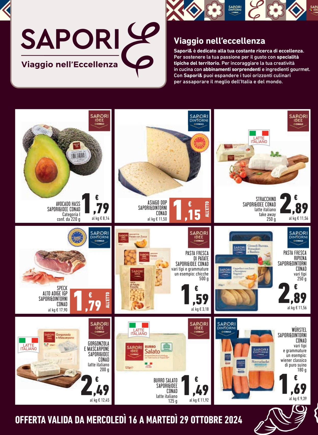 Leták Margherita Conad - 16.10.2024 - 29.10.2024. Strana 10