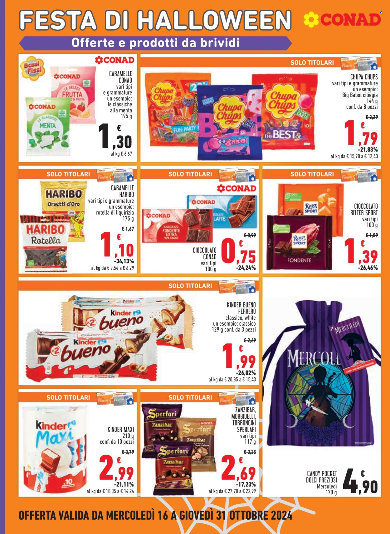 Leták Margherita Conad - 16.10.2024 - 29.10.2024. Strana 16