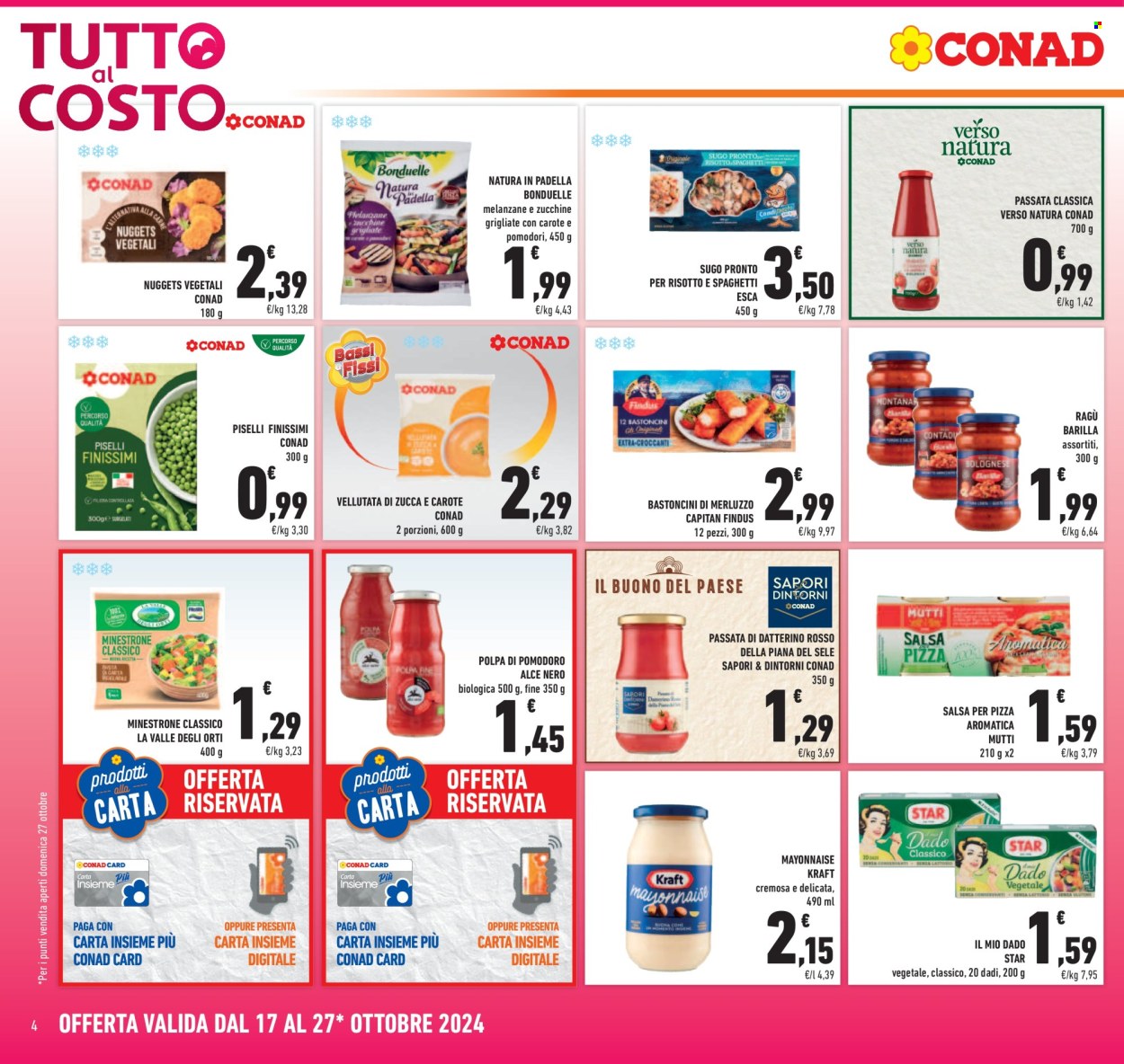 Volantino Conad - 17/10/2024 - 27/10/2024. Pagina 4