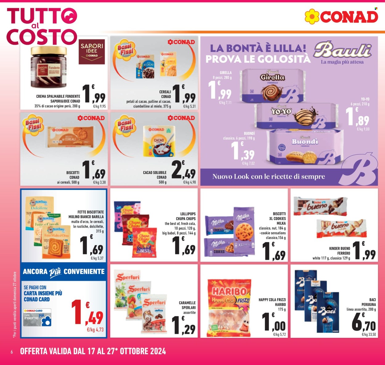 Volantino Conad - 17/10/2024 - 27/10/2024. Pagina 6