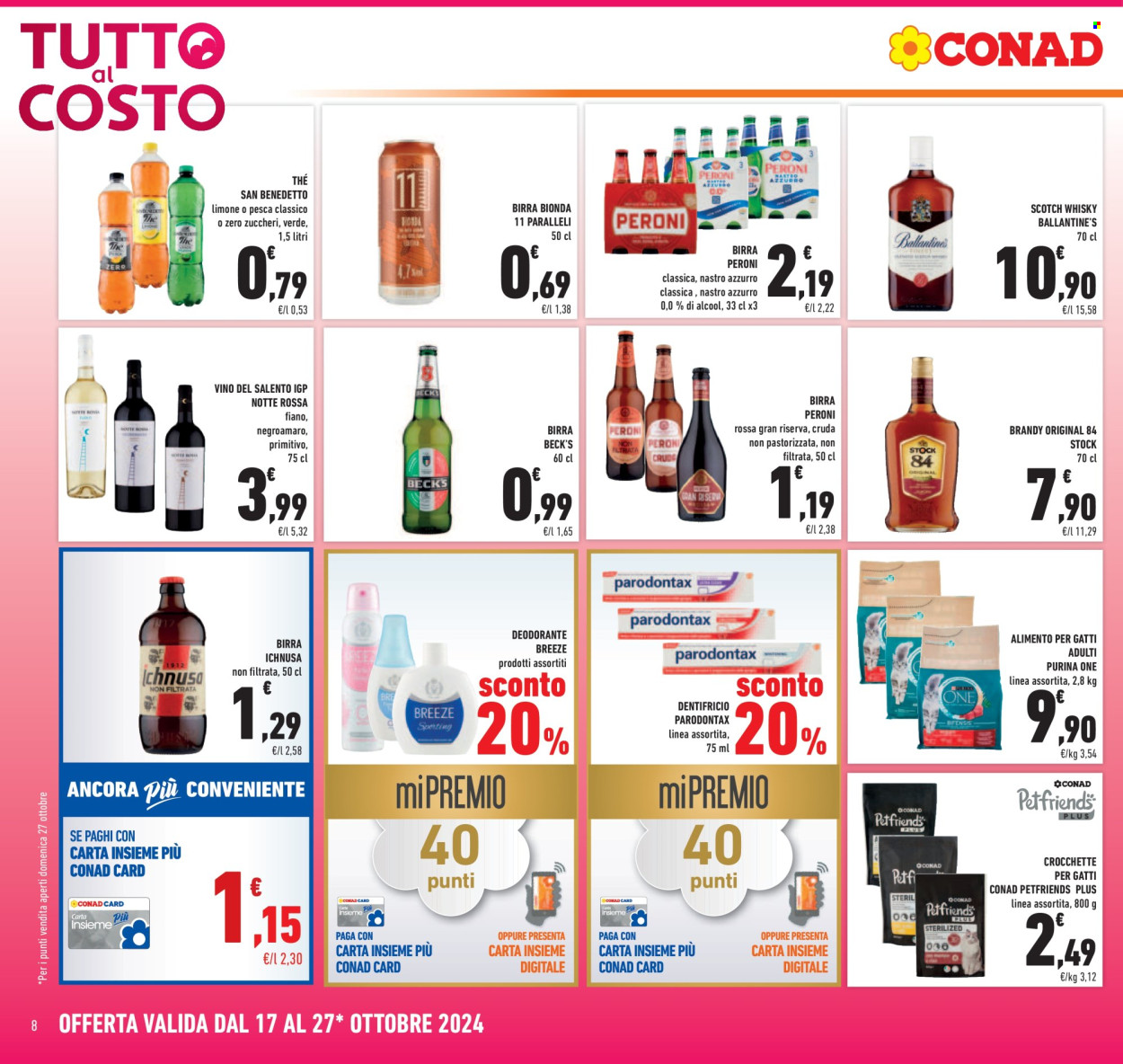 Volantino Conad - 17/10/2024 - 27/10/2024. Pagina 8