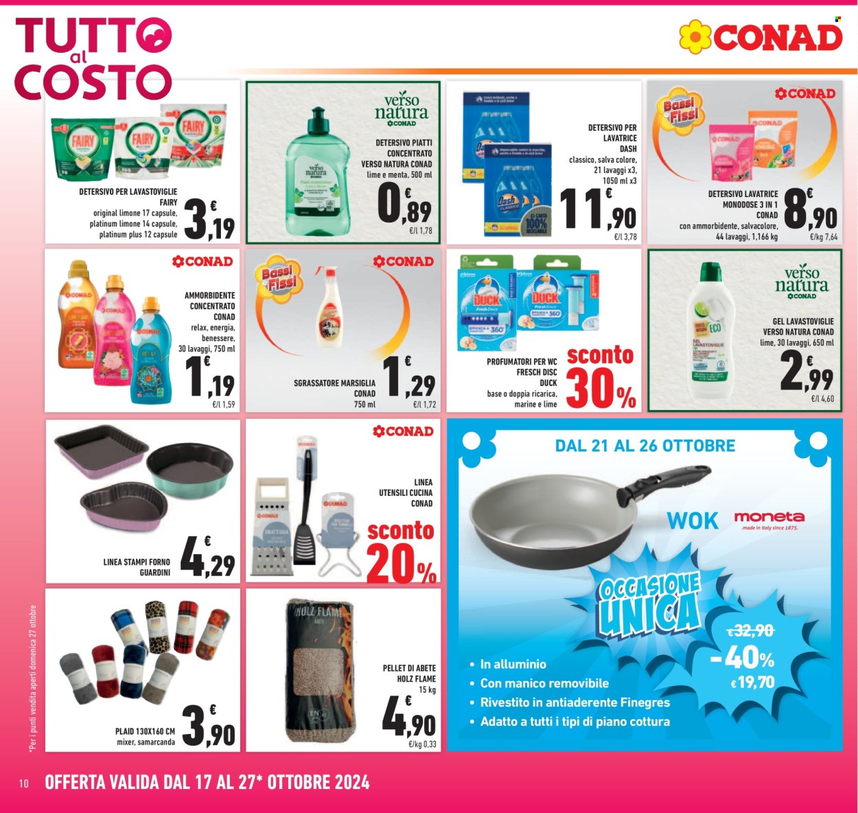 Volantino Conad - 17/10/2024 - 27/10/2024. Pagina 10