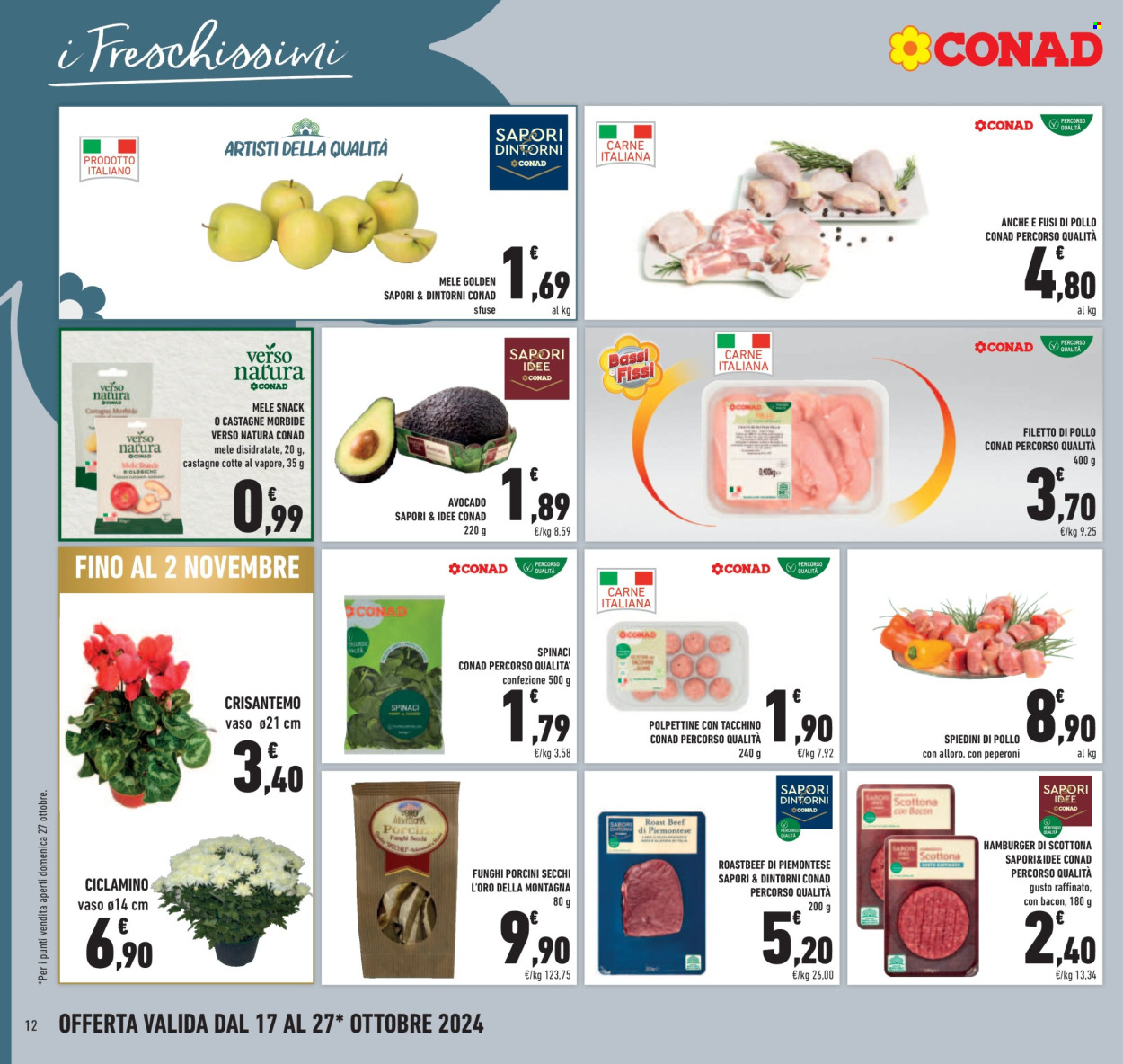 Volantino Conad - 17/10/2024 - 27/10/2024. Pagina 12