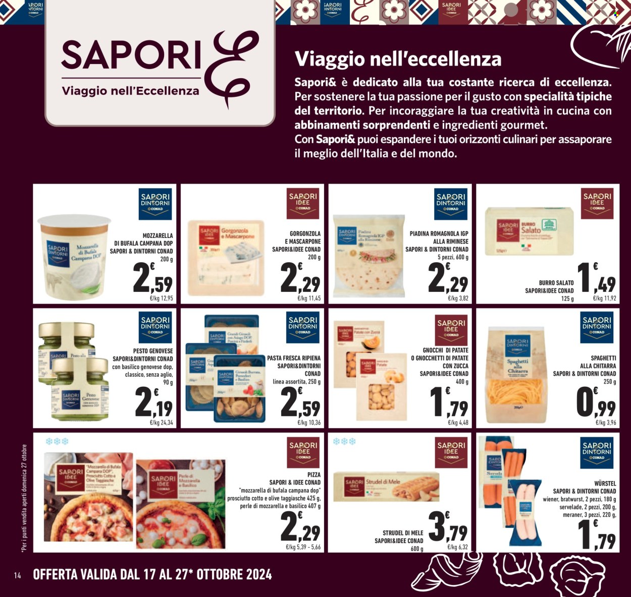 Leták Conad - 17.10.2024 - 27.10.2024. Strana 14