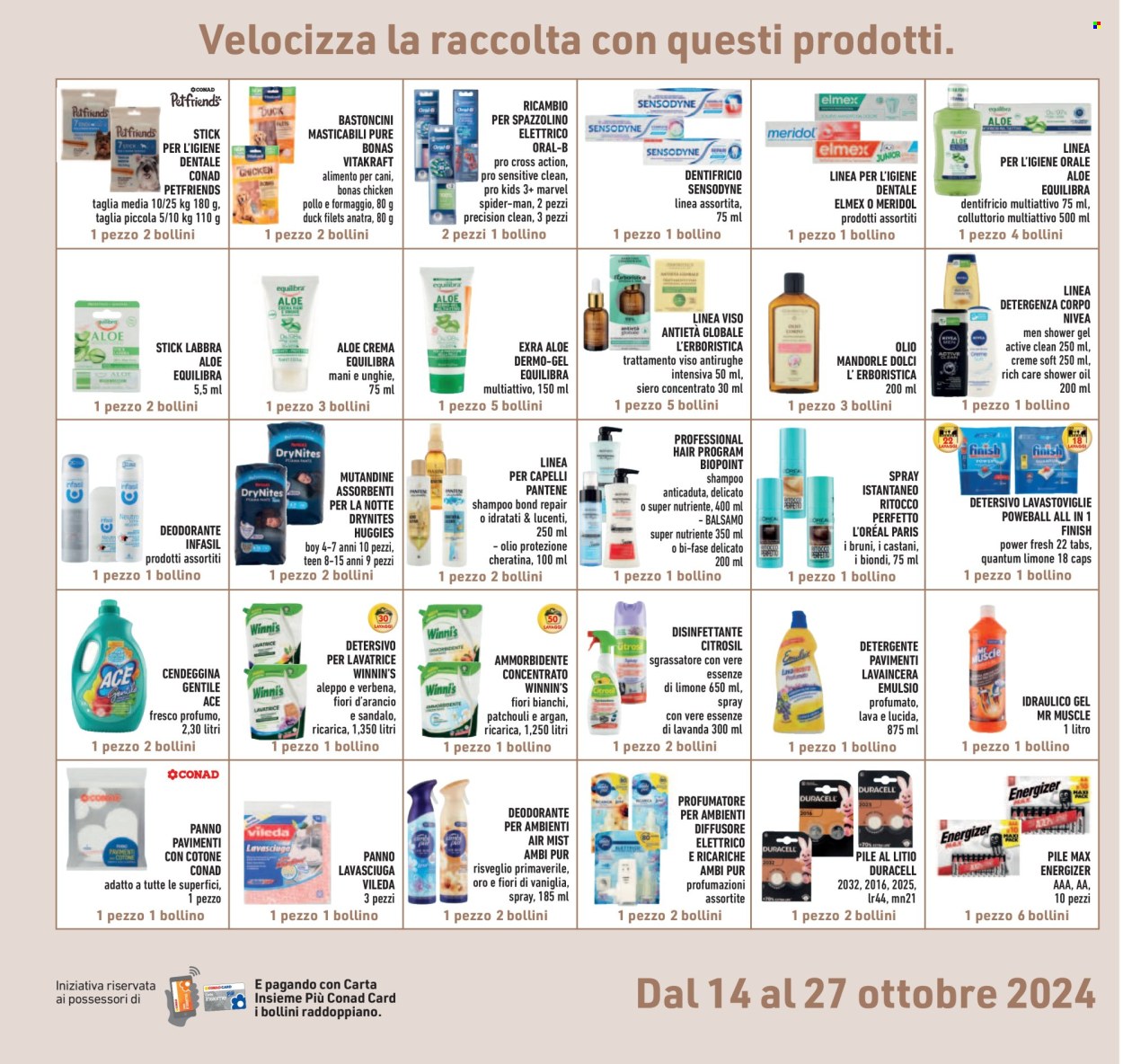 Volantino Conad - 17/10/2024 - 27/10/2024. Pagina 20