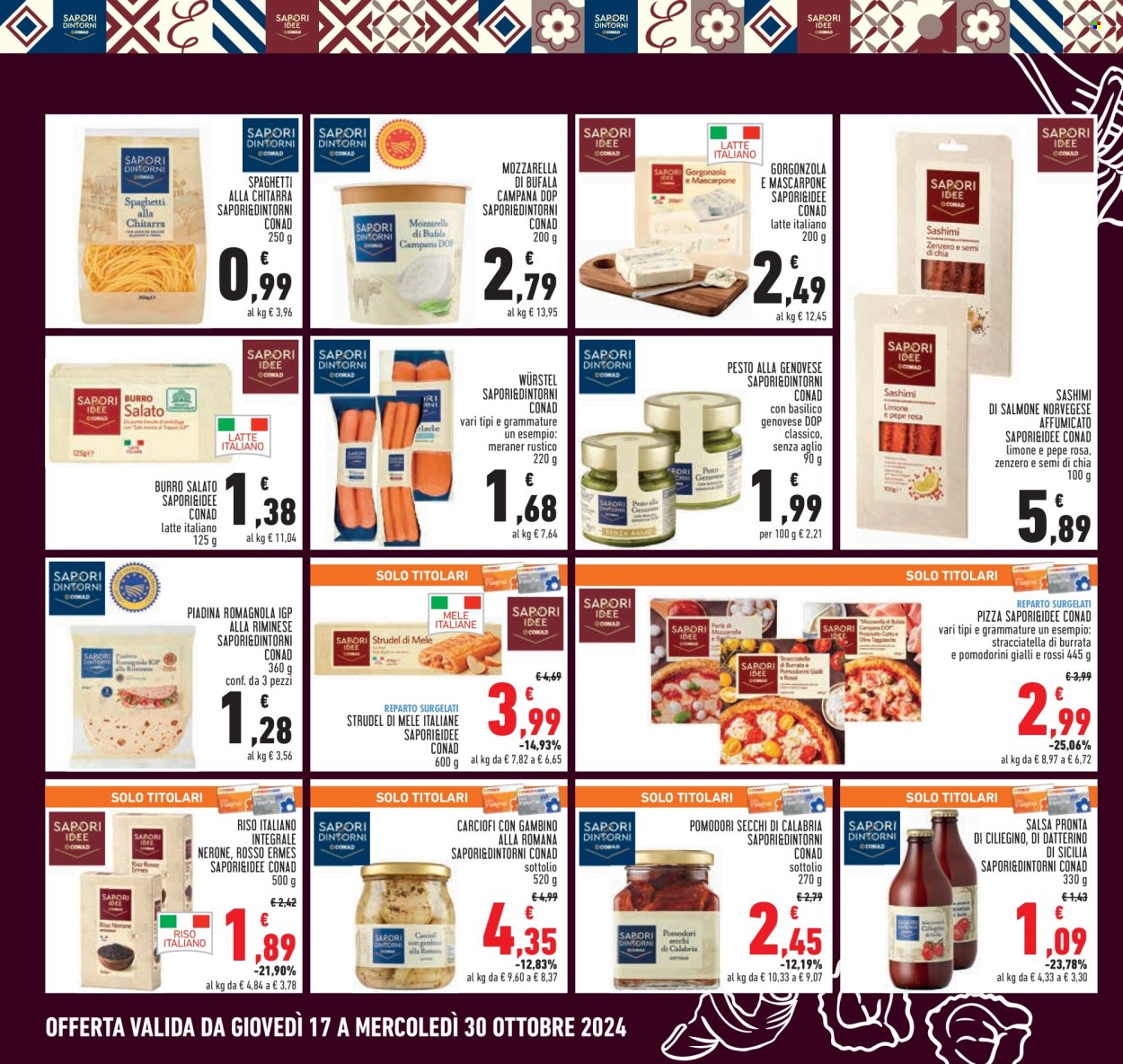 Volantino Conad - 17/10/2024 - 30/10/2024. Pagina 8