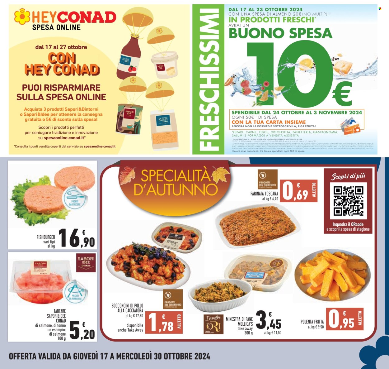 Volantino Conad - 17/10/2024 - 30/10/2024. Pagina 10