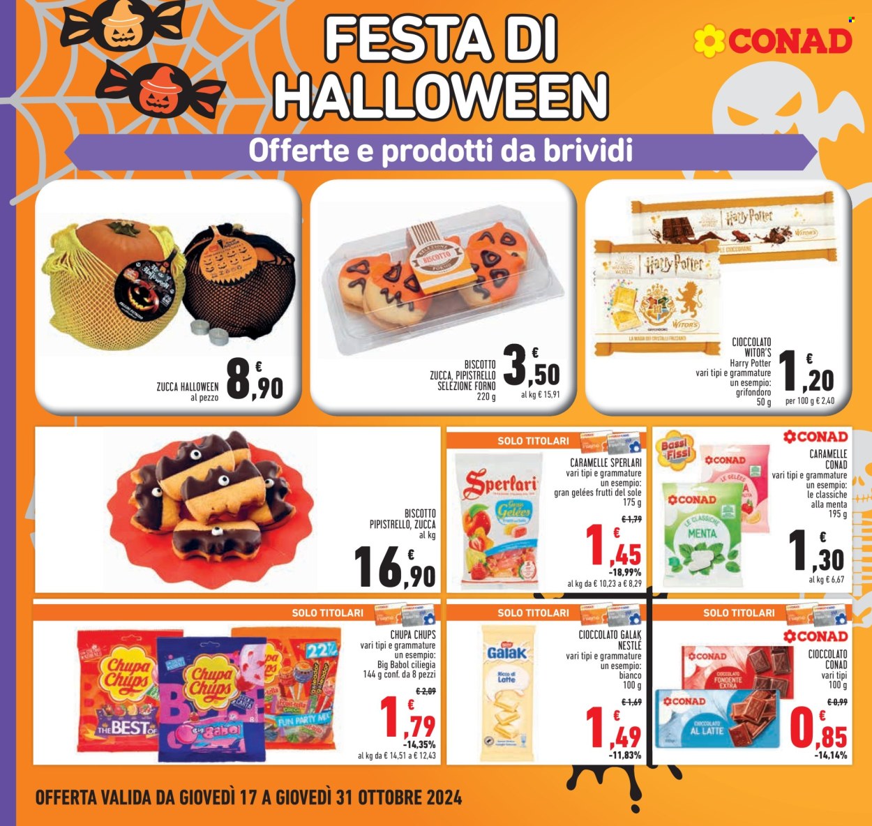 Volantino Conad - 17/10/2024 - 30/10/2024. Pagina 16