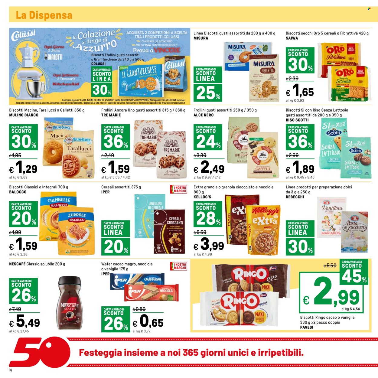 Volantino Iper, La grande i - 14/10/2024 - 27/10/2024. Pagina 16