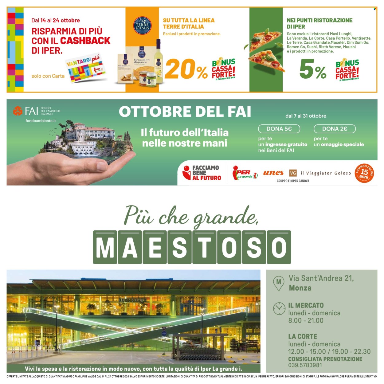 Volantino Iper, La grande i - 14/10/2024 - 24/10/2024. Pagina 18