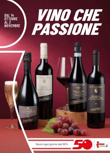 Volantino Iper, La grande i - 14/10/2024 - 3/11/2024.