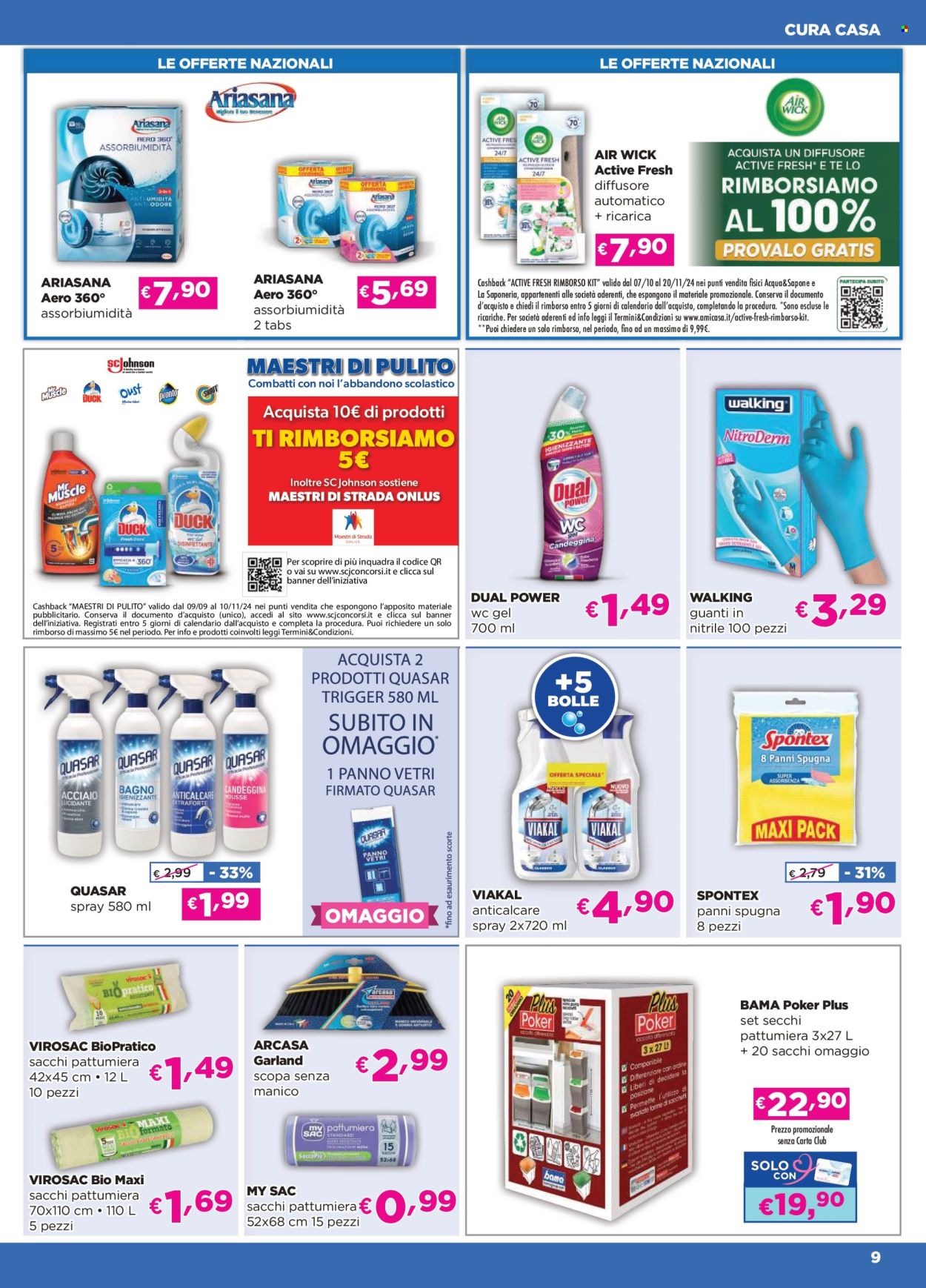 Leták Acqua & Sapone - 17.10.2024 - 5.11.2024. Strana 9