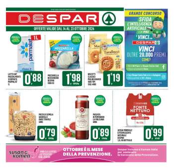 Volantino Despar - 14/10/2024 - 23/10/2024.