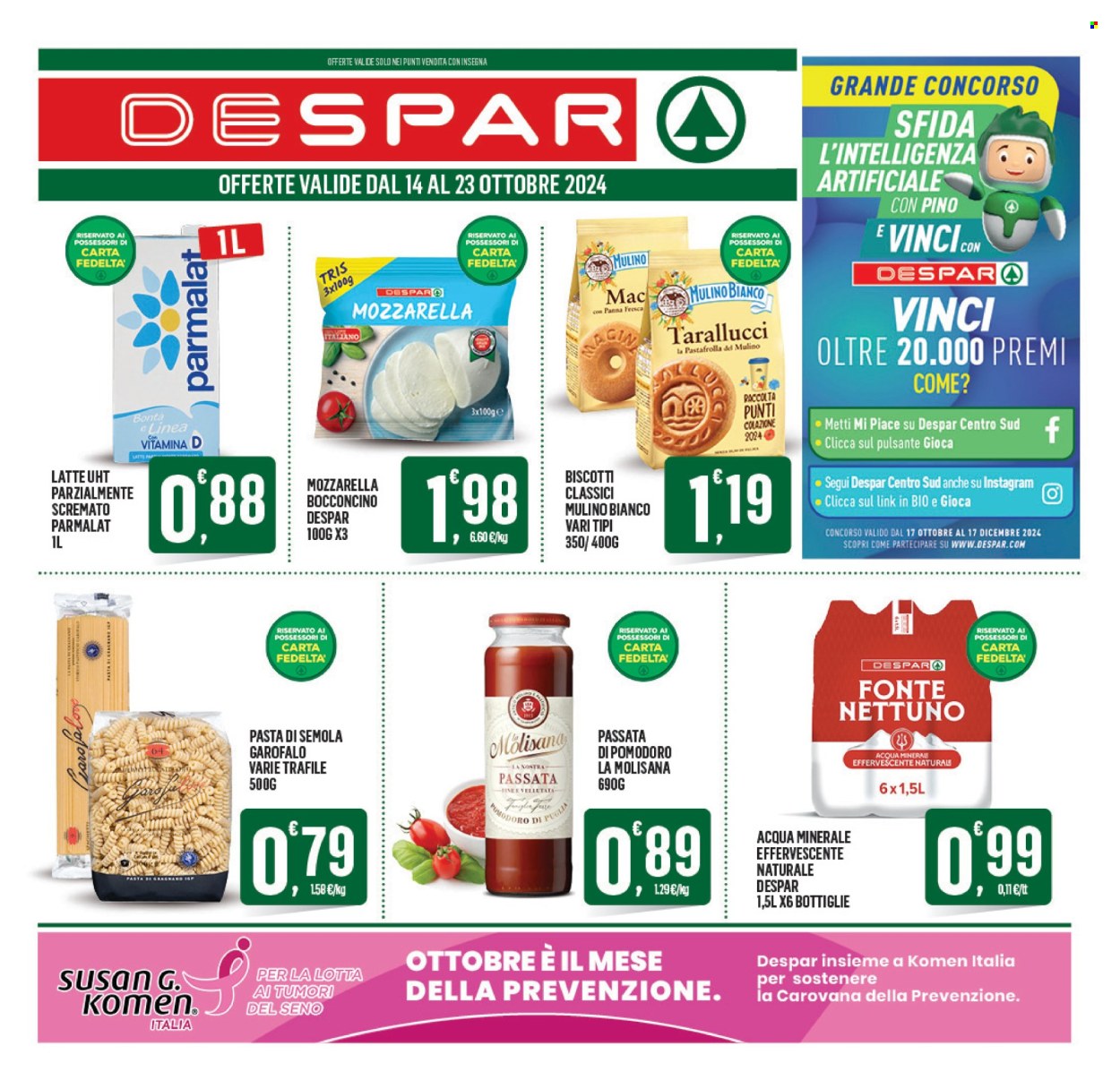 Leták Despar - 14.10.2024 - 23.10.2024. Strana 1