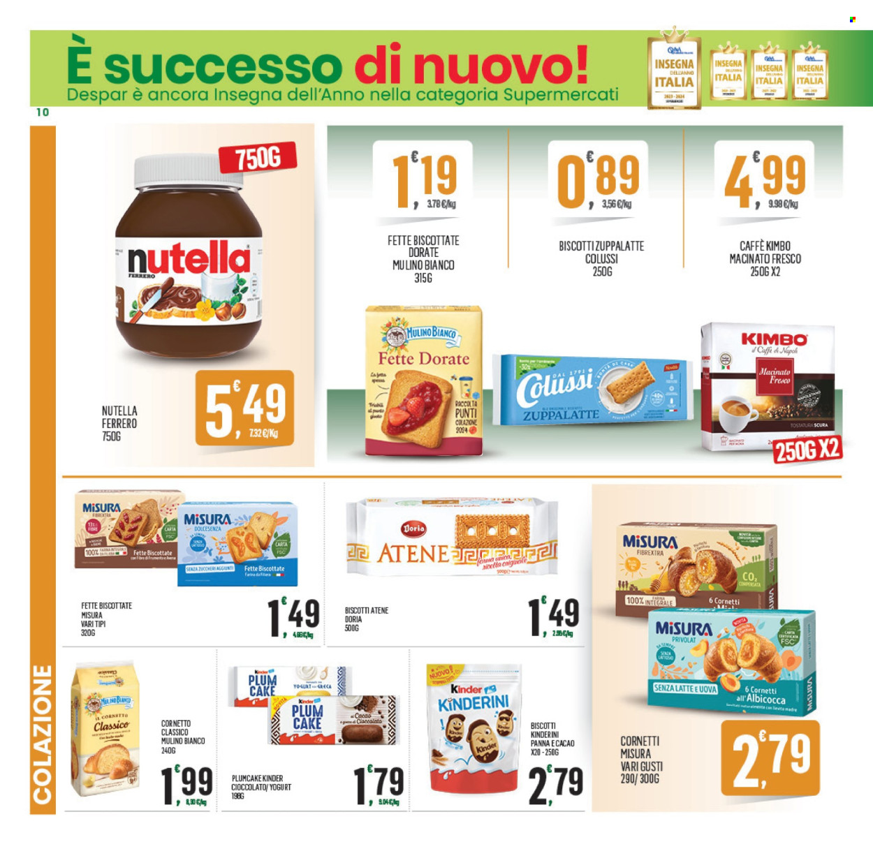 Volantino Despar - 14/10/2024 - 23/10/2024. Pagina 10