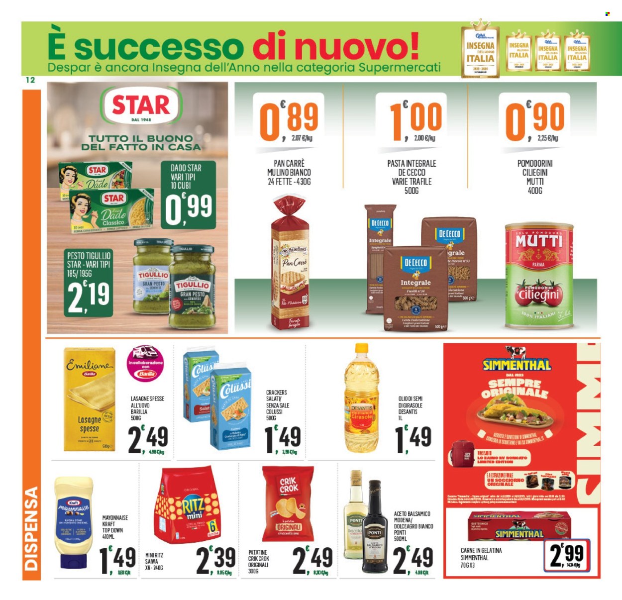 Volantino Despar - 14/10/2024 - 23/10/2024. Pagina 12