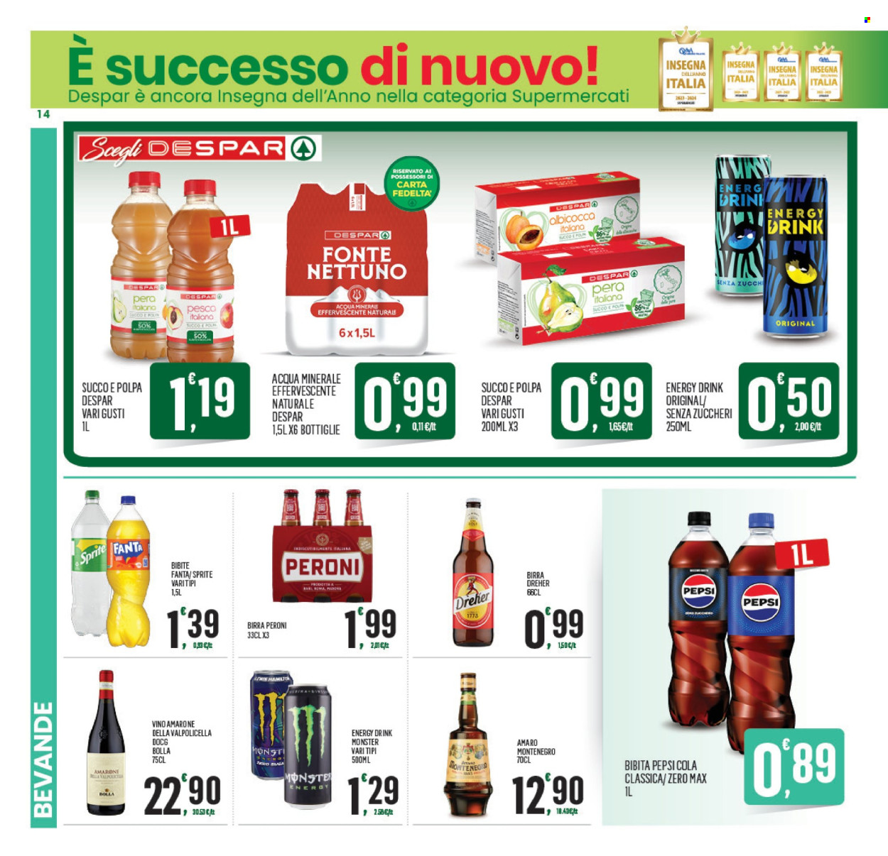 Volantino Despar - 14/10/2024 - 23/10/2024. Pagina 14