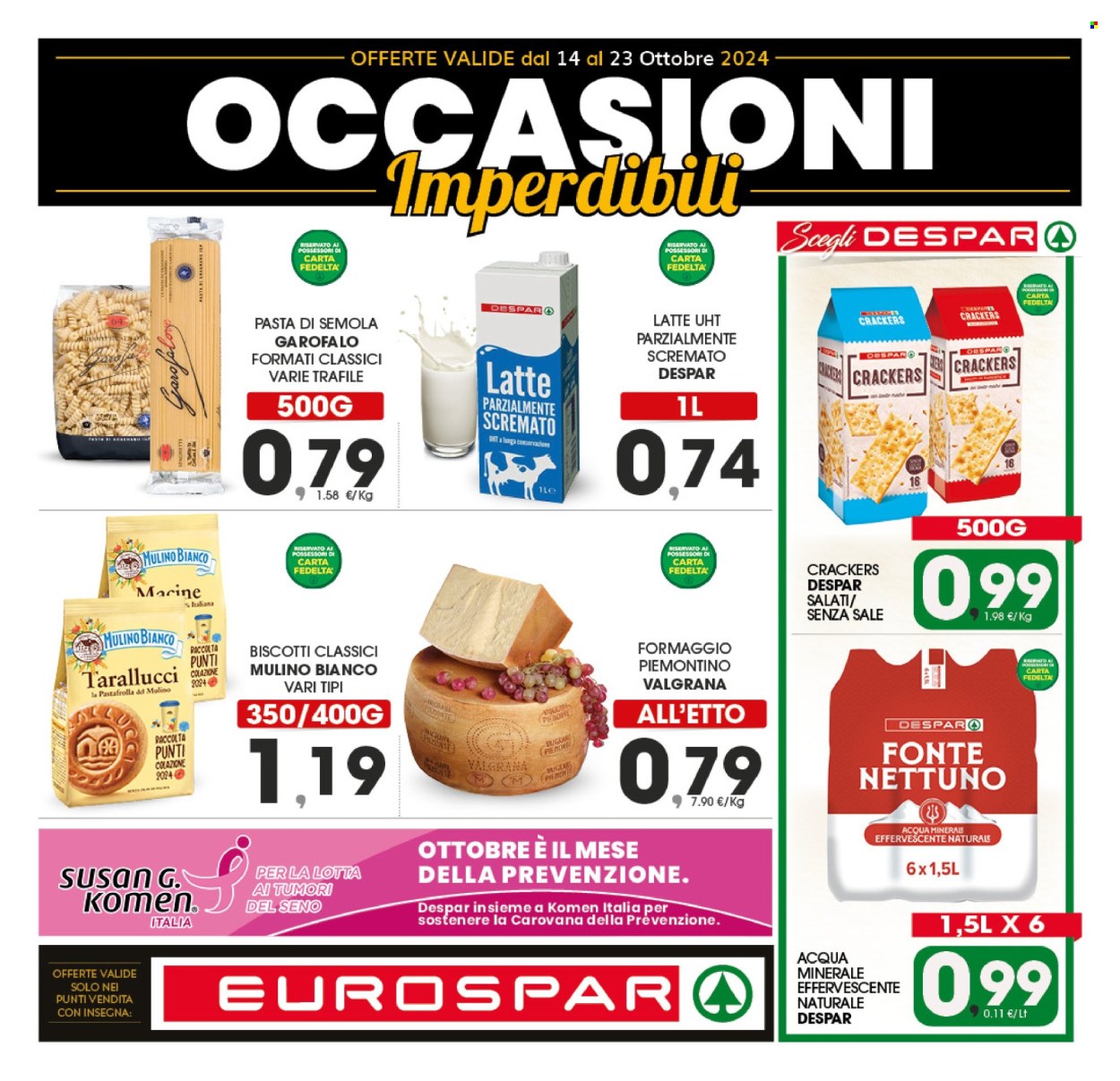 Leták Eurospar - 14.10.2024 - 23.10.2024. Strana 1