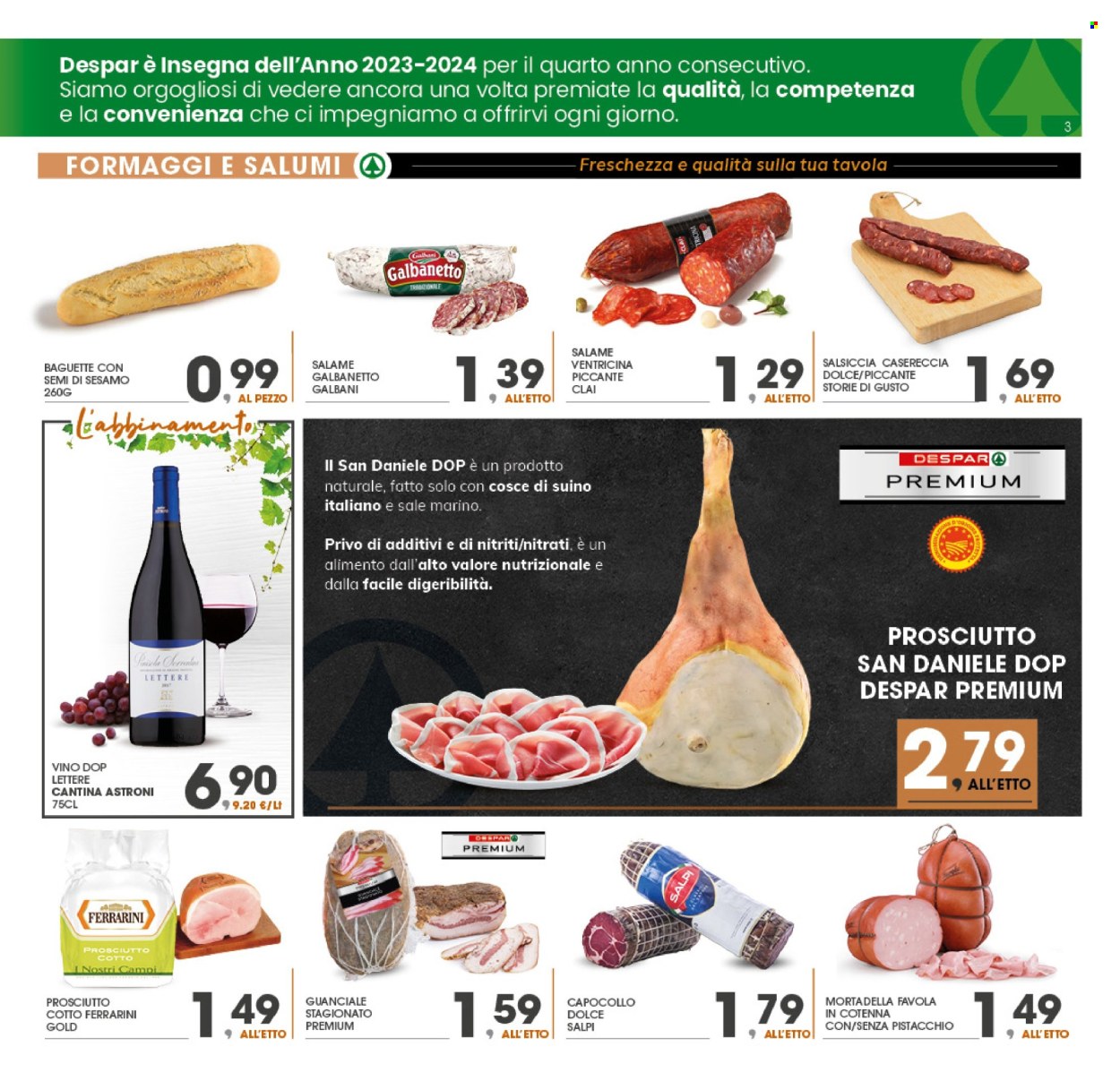Volantino Eurospar - 14/10/2024 - 23/10/2024. Pagina 3