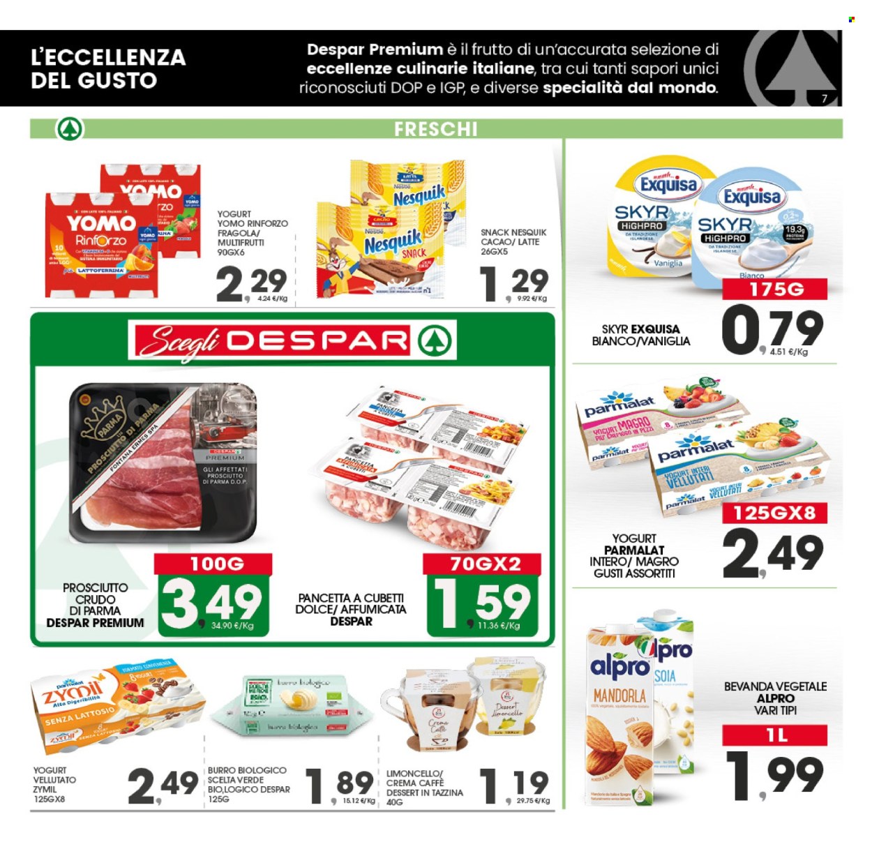 Volantino Eurospar - 14/10/2024 - 23/10/2024. Pagina 7