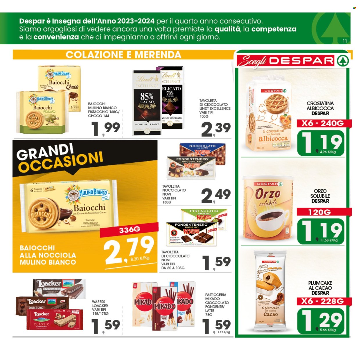 Volantino Eurospar - 14/10/2024 - 23/10/2024. Pagina 11