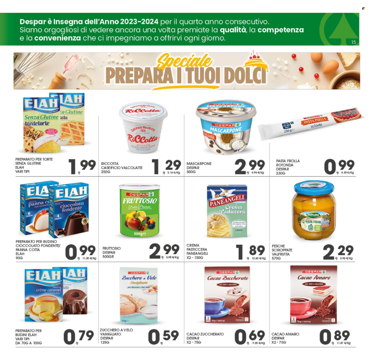 Volantino Eurospar - 14/10/2024 - 23/10/2024. Pagina 15