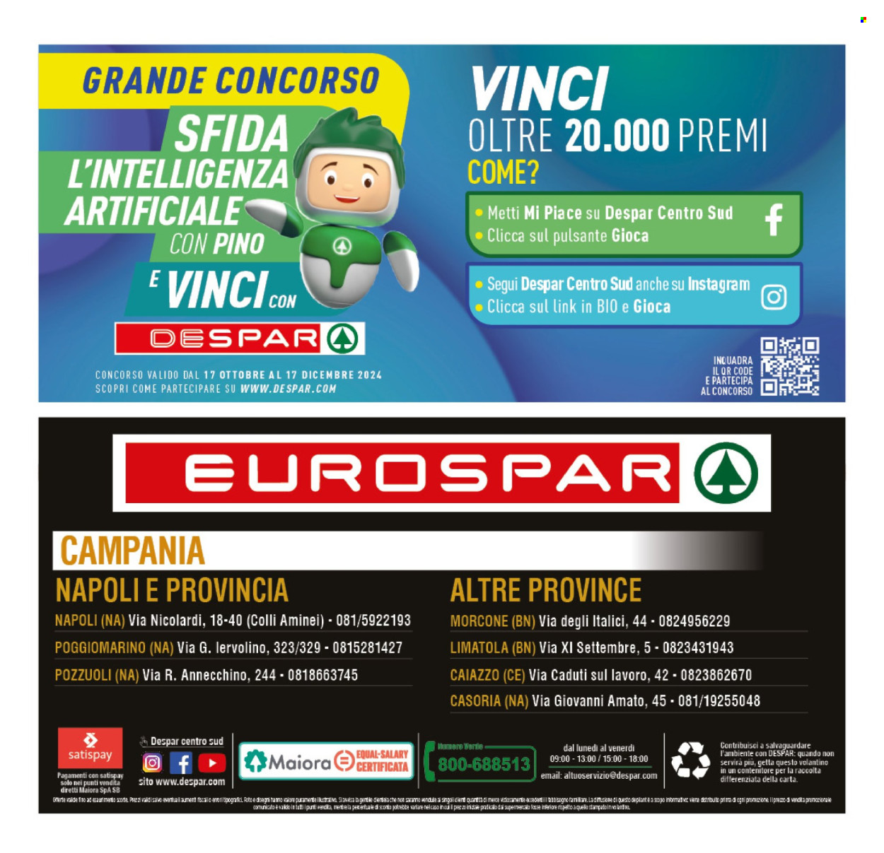 Volantino Eurospar - 14/10/2024 - 23/10/2024. Pagina 28