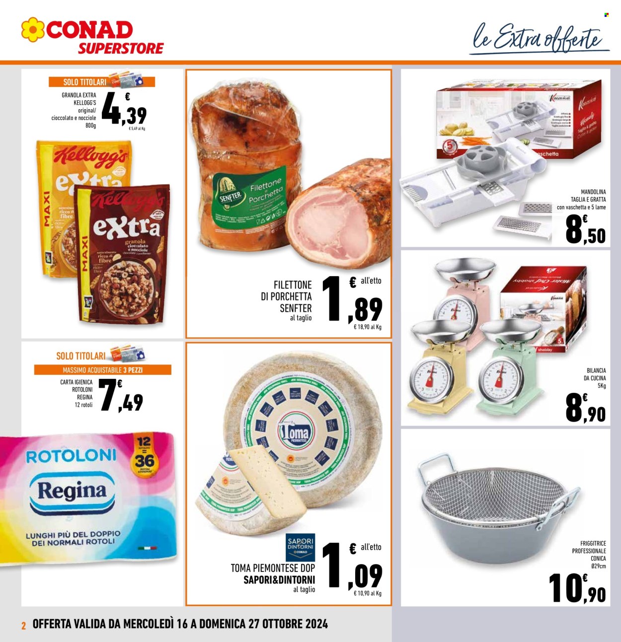 Leták Conad Superstore - 16.10.2024 - 27.10.2024. Strana 2