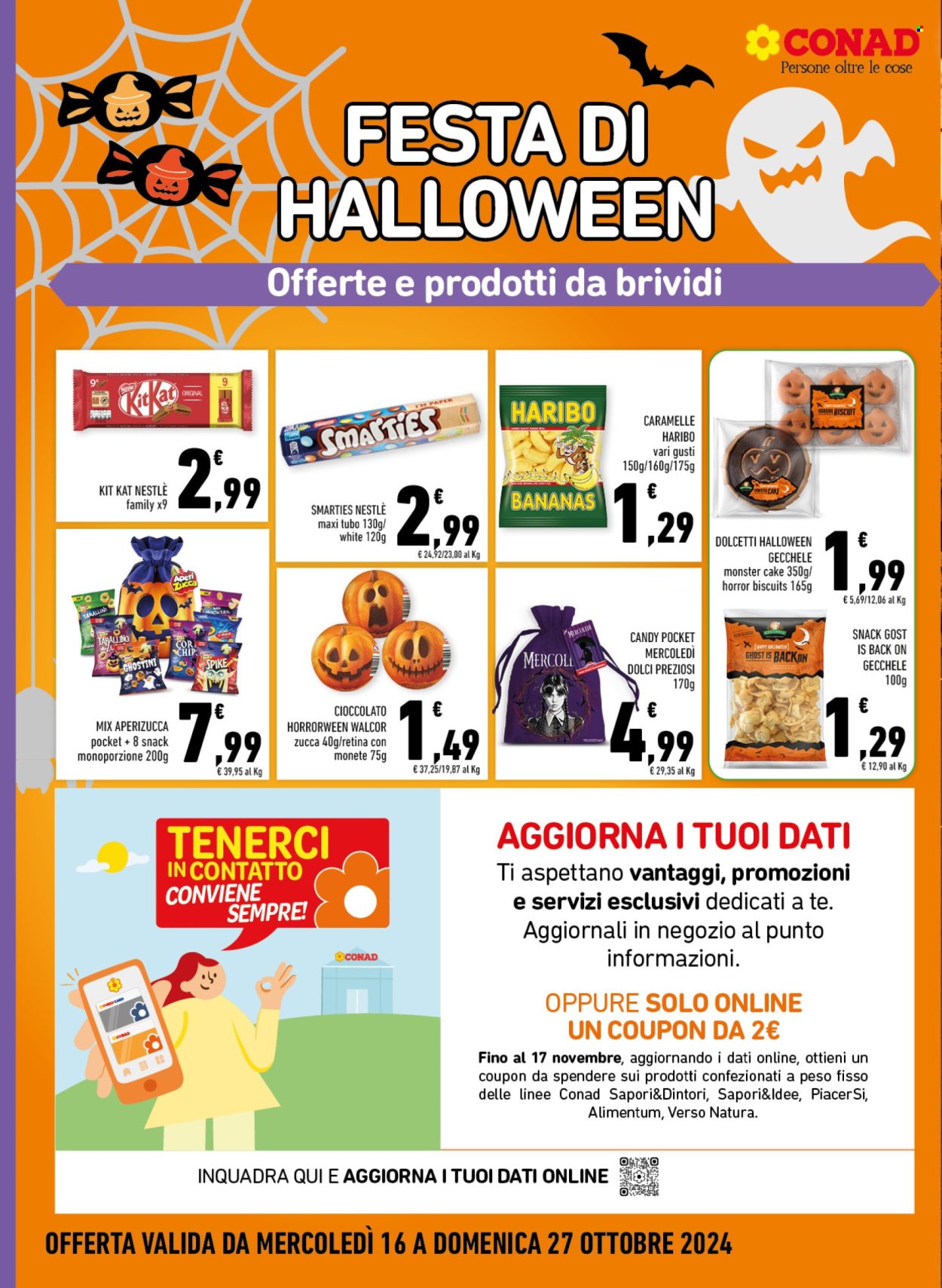 Volantino Margherita Conad - 16/10/2024 - 27/10/2024. Pagina 8