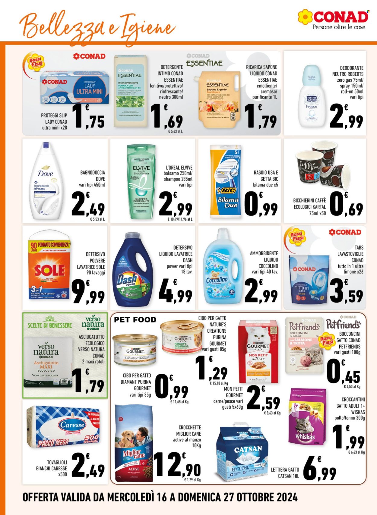 Volantino Margherita Conad - 16/10/2024 - 27/10/2024. Pagina 12