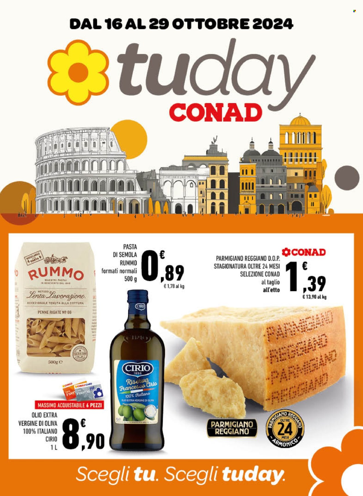 Volantino TuDay Conad - 16/10/2024 - 29/10/2024. Pagina 1