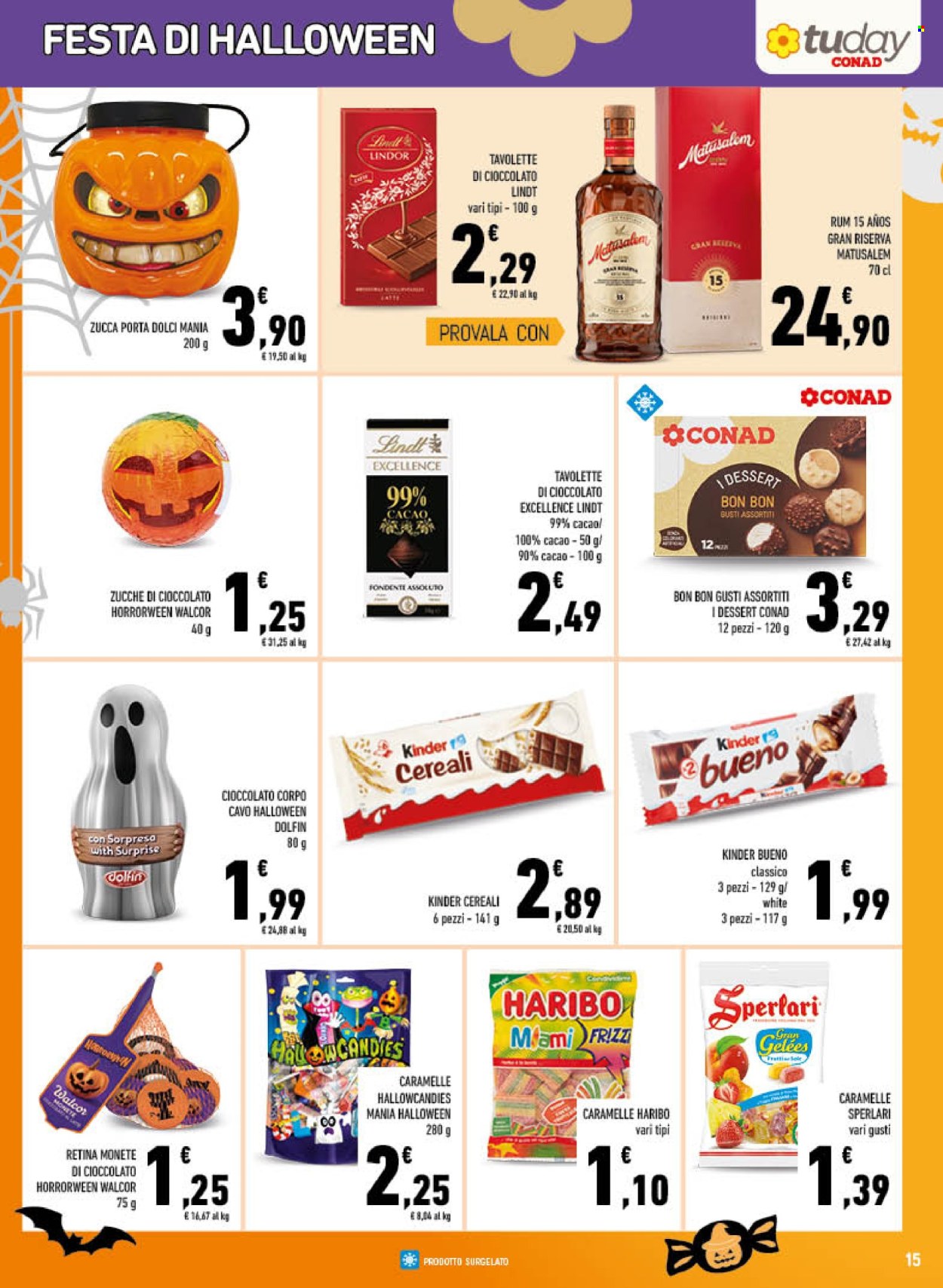 Leták TuDay Conad - 16.10.2024 - 29.10.2024. Strana 15