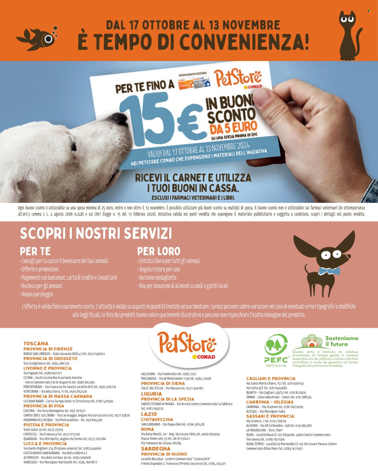 Leták Pet Store Conad - 17.10.2024 - 13.11.2024. Strana 8