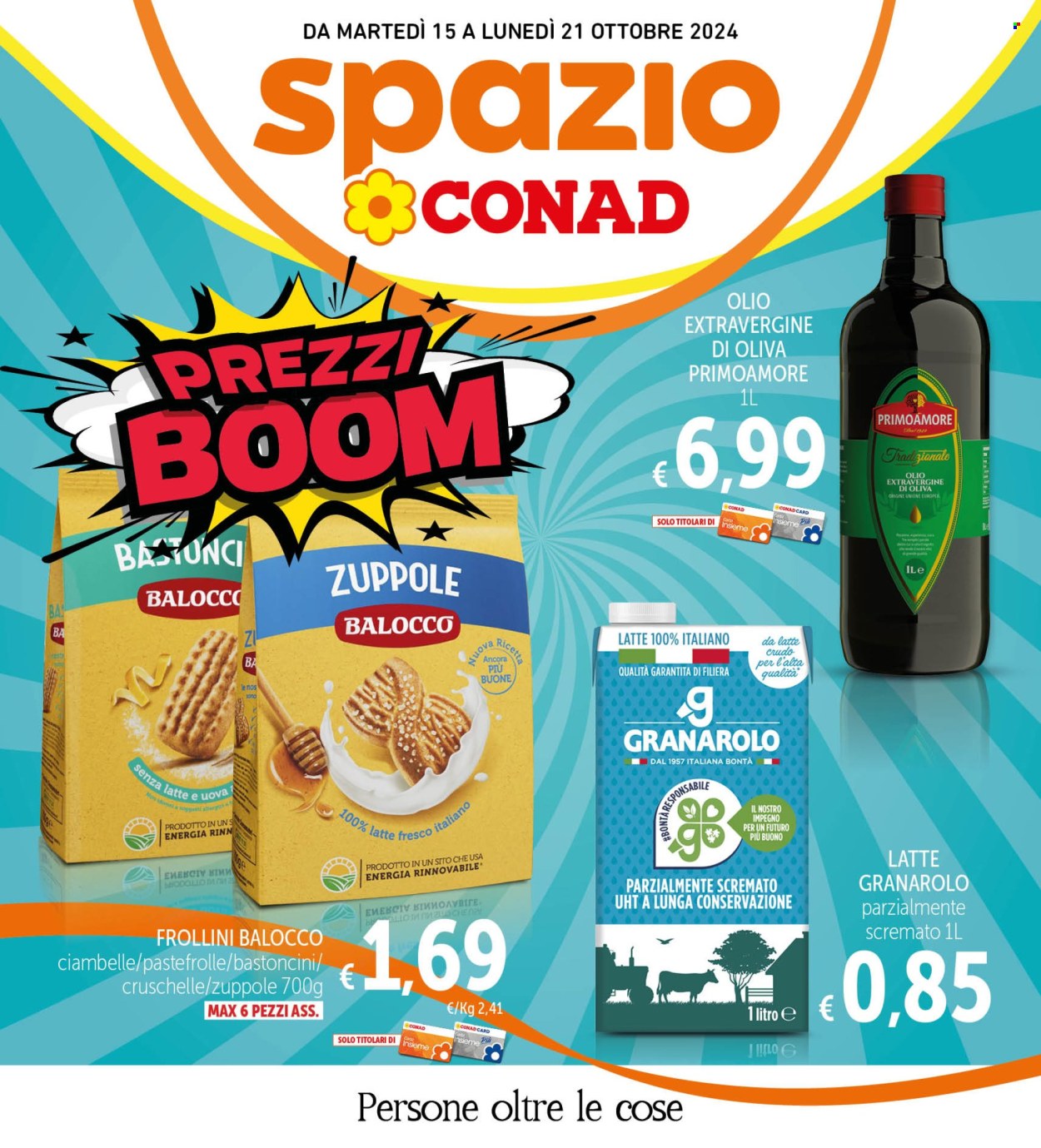 Volantino Spazio Conad - 15/10/2024 - 21/10/2024. Pagina 1