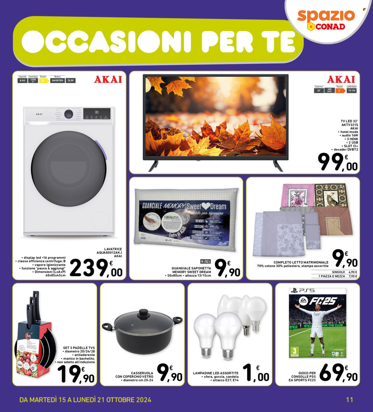 Volantino Spazio Conad - 15/10/2024 - 21/10/2024. Pagina 11
